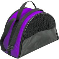Сумка переноска ЧИП Конверт-Полукруг №0 расклад.с карм. и ремнем 37*17*23см фиолет/9055фиол/Дарэлл