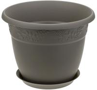 Кашпо РЯБИНА  7,5л Французский серый М3057