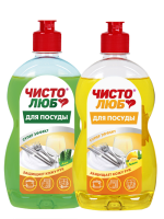 Моющее средство для посуды Чистолюб 500г Сочный лимон Моющее средство для посуды Чистолюб 500г Сочный лимон