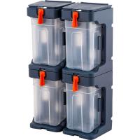 Лоток д/метизов подвесной (4шт) 160*154*125 Expert малый с крышкой серо-свинцовый BR3954 /12шт/ПР