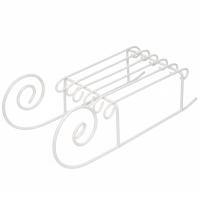 ДЕКОР Фигура Сани 90-11 белые РЗДИ/1шт