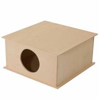 Игрушка д/грыз Домик в клетку 30*30*15см/8557/Дарэлл