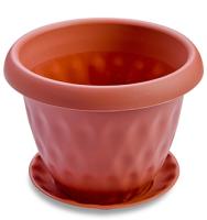 Кашпо "Розетта" 13л терракот С129ТЕР