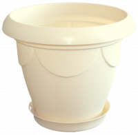 Кашпо Верона 20л песочный 07017