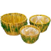 Плетеное изделие круглое из 3-х D119539