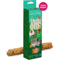 Лакомство д/грыз Палочки Литтл Ван Зеленая долина с травами и цветами 160г/8шт/32360 ЧЗ