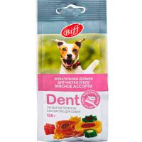 Лакомство С Жевательные дольки Dental мясное ассорти 100г/006139 ЧЗ