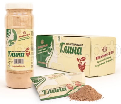 Глина косметическая Ветом красная 10г 2.60 Глина косметическая Ветом красная 10г 2.60