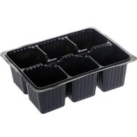 Кассета для рассады на 6 ячеек 25*17см стандарт