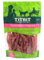 Лакомство С Соломка утиная д/собак всех пород 250г XXL м/у/18шт/024287 ЧЗ