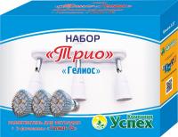 Фито Набор ТРИО (разветвитель для 3х ламп Е27 + 3 фитолапмы Гелиос-15) коробка 1шт УСПЕХ Фито Набор ТРИО (разветвитель для 3х ламп Е27 + 3 фитолапмы Гелиос-15) коробка 1шт УСПЕХ