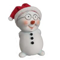 Снеговик в очках L6W6H10  716340/W098
