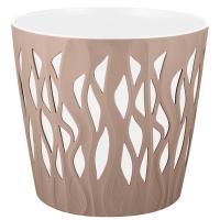 Кашпо Winds D 340мм/20 л с дренажной вставкой 18,7л французский платан IG6521 /9шт/ПР