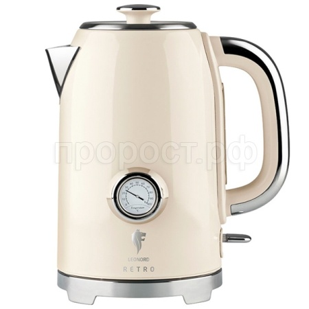 Чайник электр. 1,7л RETRO Leonord стальной LE-1901/2 105840 /6шт/ Чайник электр. 1,7л RETRO Leonord стальной LE-1901/2 105840 /6шт/