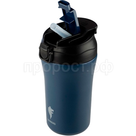 Термокружка 400л Teffe 2в1 нерж. сталь белый 106956 /24шт/Leonord  Термокружка 400л Teffe 2в1 нерж. сталь белый 106956 /24шт/Leonord