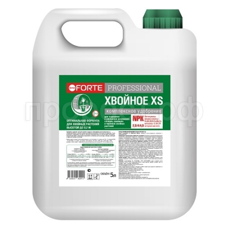 Бона Форте Professional Хвойное XS 5л для черенков, саженцев, молодых растений