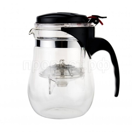 Чайник-заварник 1л Кувшин стекло с ситечком AST-006-P-1000Z