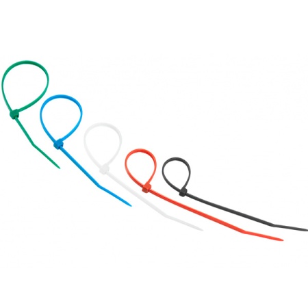 Хомут стяжка 150*2,5мм нейлоновая цветная 25шт REXANT/07-0158-25/ Хомут стяжка 150*2,5мм нейлоновая цветная 25шт REXANT/07-0158-25/