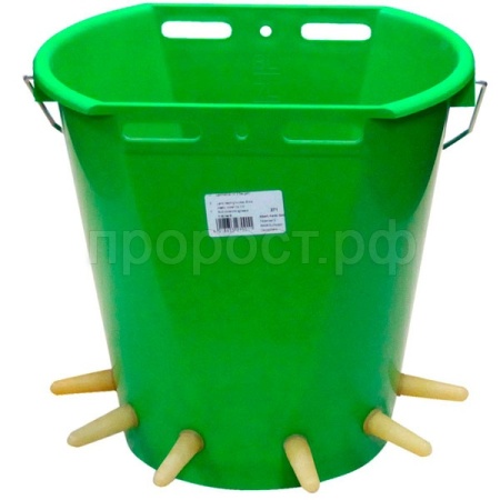 Ведро для кормления ягнят,козлят 6 сосок с клапанами/271/ Ведро для кормления ягнят,козлят 6 сосок с клапанами/271/