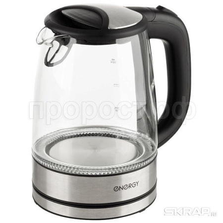 Чайник электр. 1,7л ENERGY стекло  E-237 Чайник электр. 1,7л ENERGY стекло  E-237