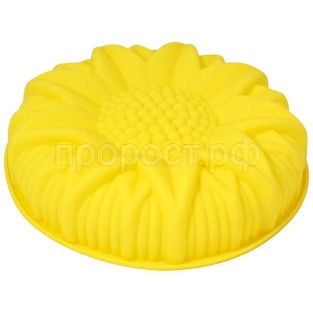 Форма для выпечки 25*6см Подсолнух силикон BFS-SF25  