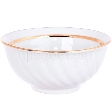 Салатник 400мл Голубая роза Монреаль фарфор 035142 