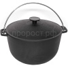 Казан 15л чугунный D36 походный с крышкой 0715/1515-6 /1шт/Гардарика