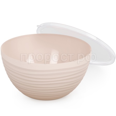 Чаша Оазис 2,5л с крышкой розовый М8412 /11шт/Альтерн