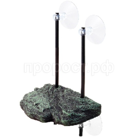 Плот для черепах с присоской маленький(плавающий)150*105*30мм S/84034001/Триол