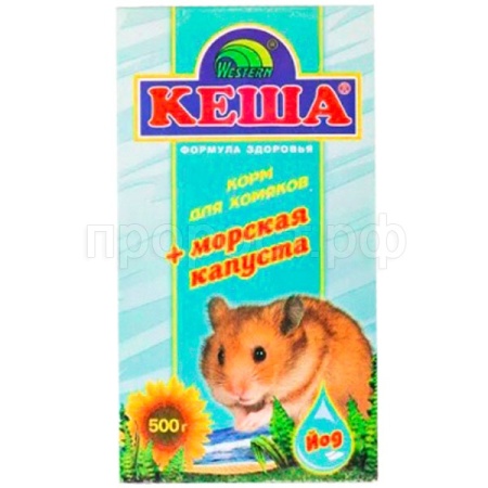Корм для хомяков морская капуста Кеша 500г