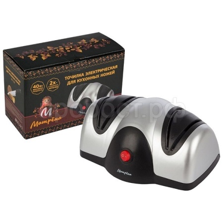 Точилка МАТРЁНА д/кухонных ножей электрическая 40Вт MA-159 Точилка МАТРЁНА д/кухонных ножей электрическая 40Вт MA-159