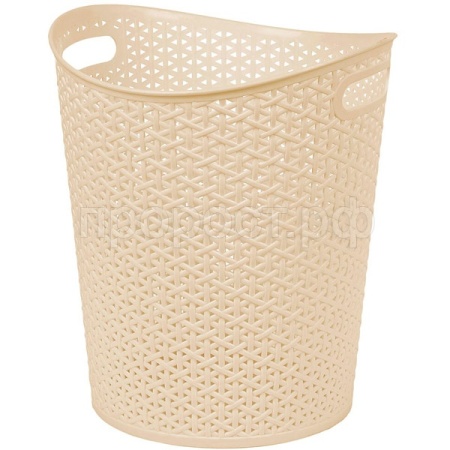 Корзина д/бумаг Soul 13л айвори SV4080 /8шт/ПР