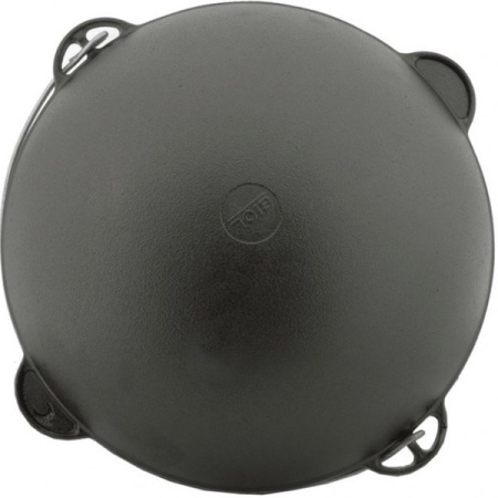 0912к/1612-4 Казан татарский 12л чугунный с крышкой-сковородой и дужкой /1шт/Гардарика