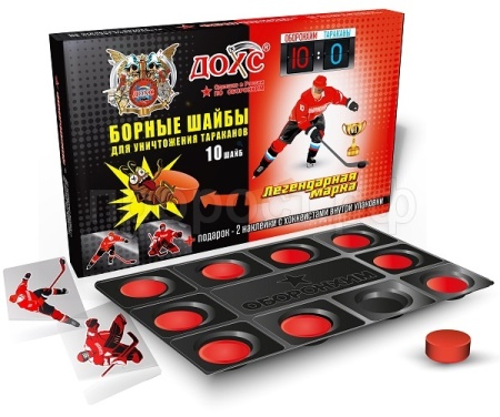 ДОХС борные шайбы (10шайб) от тараканов