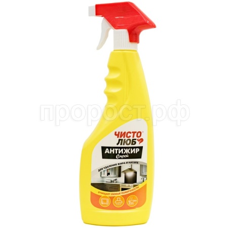 Чистящее средство для кухни Чистолюб 500г Антижир спрей  Чистящее средство для кухни Чистолюб 500г Антижир спрей
