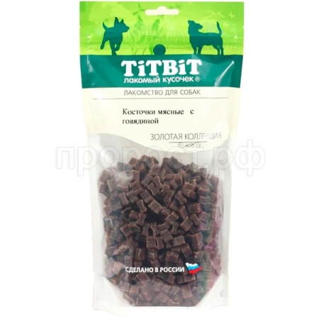 Лакомство С Косточки мясные с говядиной 400гр Золотая коллекция/026328