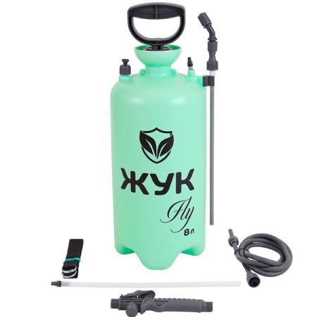 Опрыскиватель 8л помп. Жук Fly пневмат. ОП-320 мятный 9972-00 /6шт/Цикл