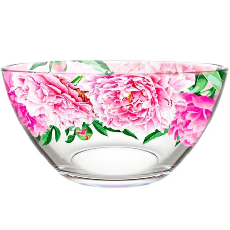 Салатник Пионы большой/326/1-Д