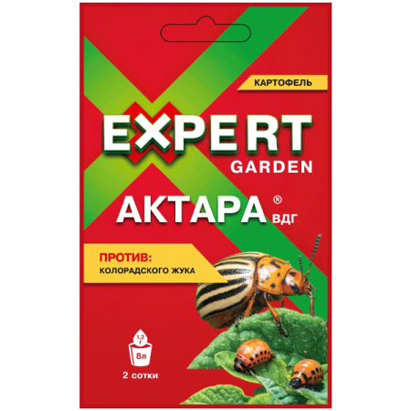 Актара ВДГ цветочные, декоративные, смородина 2гр