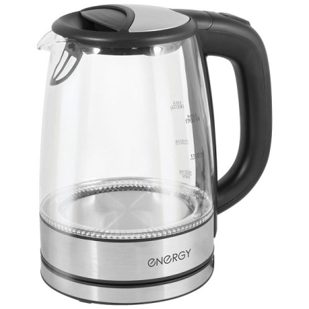 Чайник электр. 1,7л ENERGY стекло  E-237 Чайник электр. 1,7л ENERGY стекло  E-237