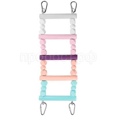 Игрушка д/птиц Лестница Акварель 360*110мм/52171069/Триол