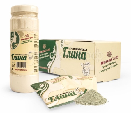 Глина косметическая Ветом белая 10г 2.63 Глина косметическая Ветом белая 10г 2.63